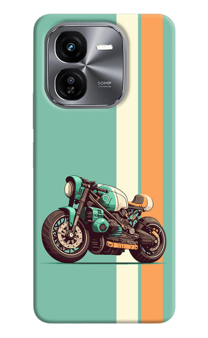 Striped Moto Drift iQOO Z9X Back Cover