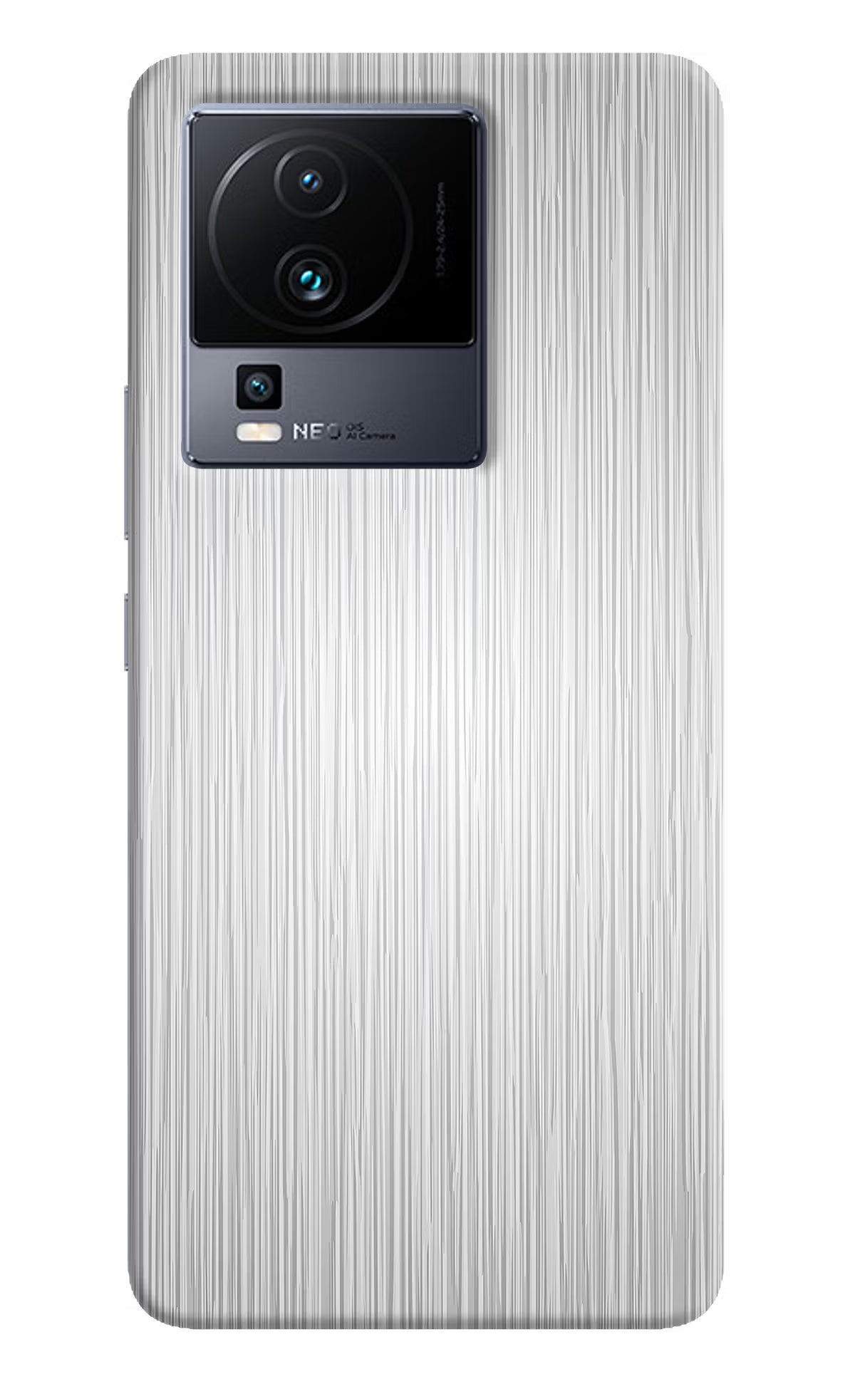 Wooden Grey Texture iQOO Neo 7 Pro Back Cover Hard Case - Hello Swanky
