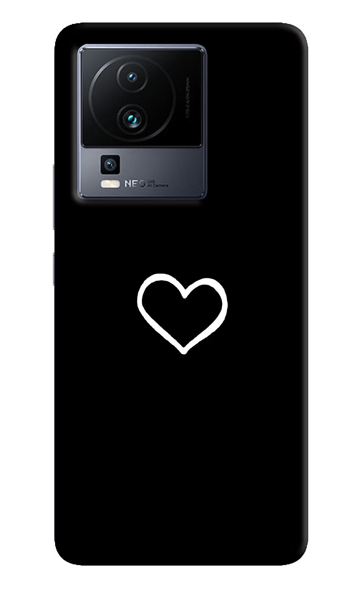 Heart iQOO Neo 7 Pro Back Cover Hard Case - Hello Swanky