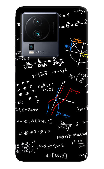 Mathematics Formula iQOO Neo 7 Pro Back Cover Hard Case - Hello Swanky
