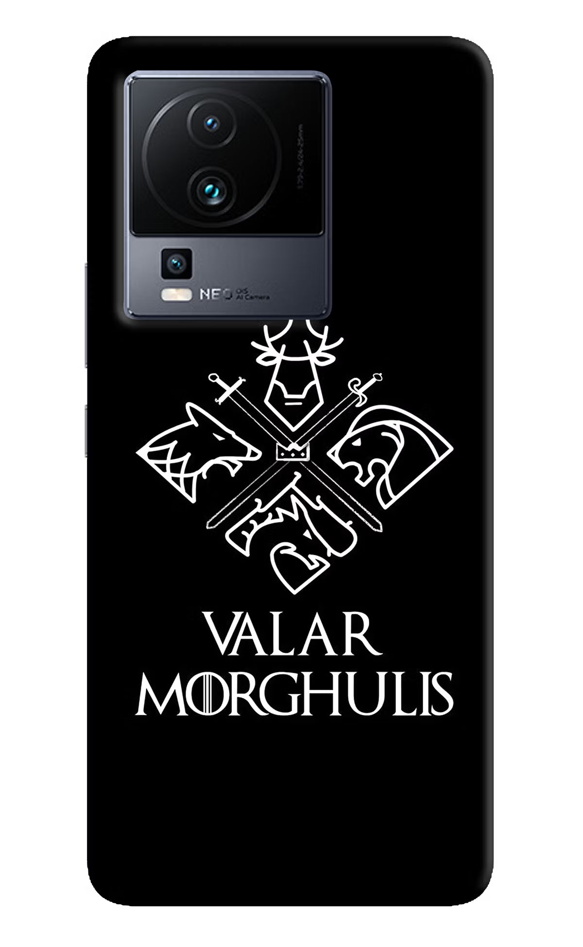 Valar Morghulis | Game Of Thrones iQOO Neo 7 Pro Back Cover Hard Case - Hello Swanky