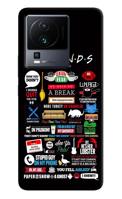 FRIENDS iQOO Neo 7 Pro Back Cover Hard Case - Hello Swanky