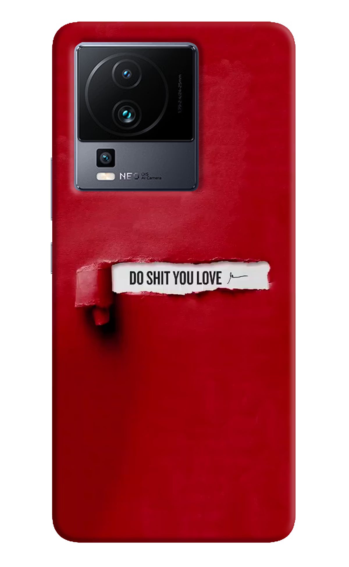 Do Shit You Love iQOO Neo 7 Pro Back Cover Hard Case - Hello Swanky
