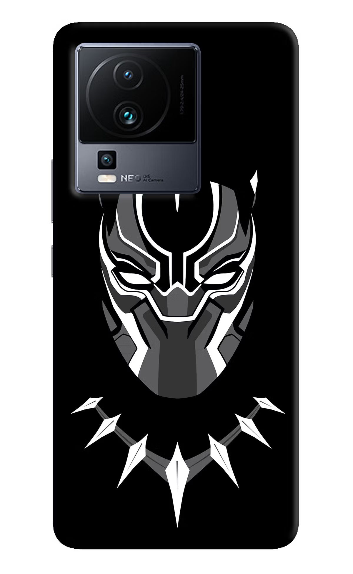Black Panther iQOO Neo 7 Pro Back Cover Hard Case - Hello Swanky