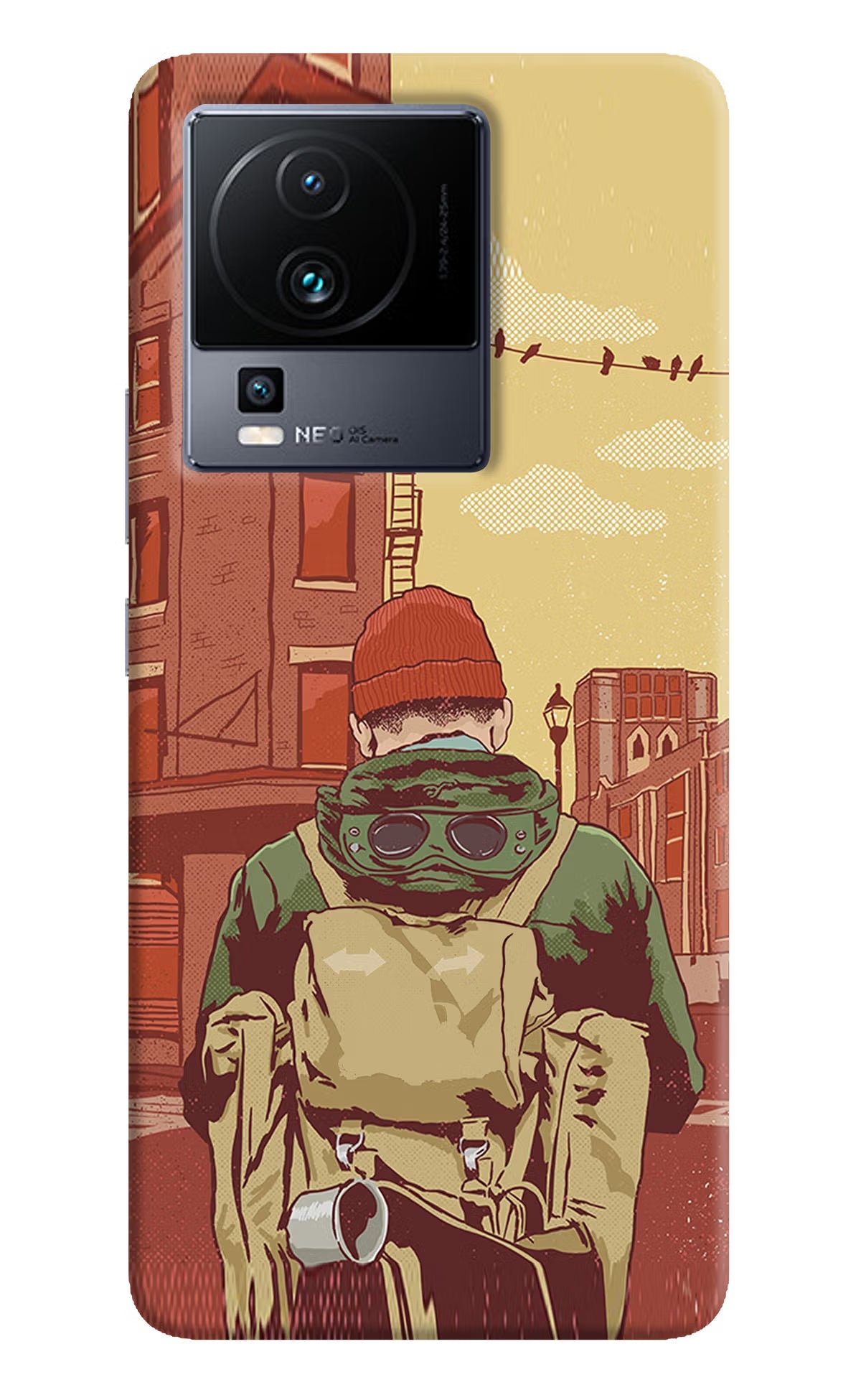 Adventurous iQOO Neo 7 Pro Back Cover Hard Case - Hello Swanky