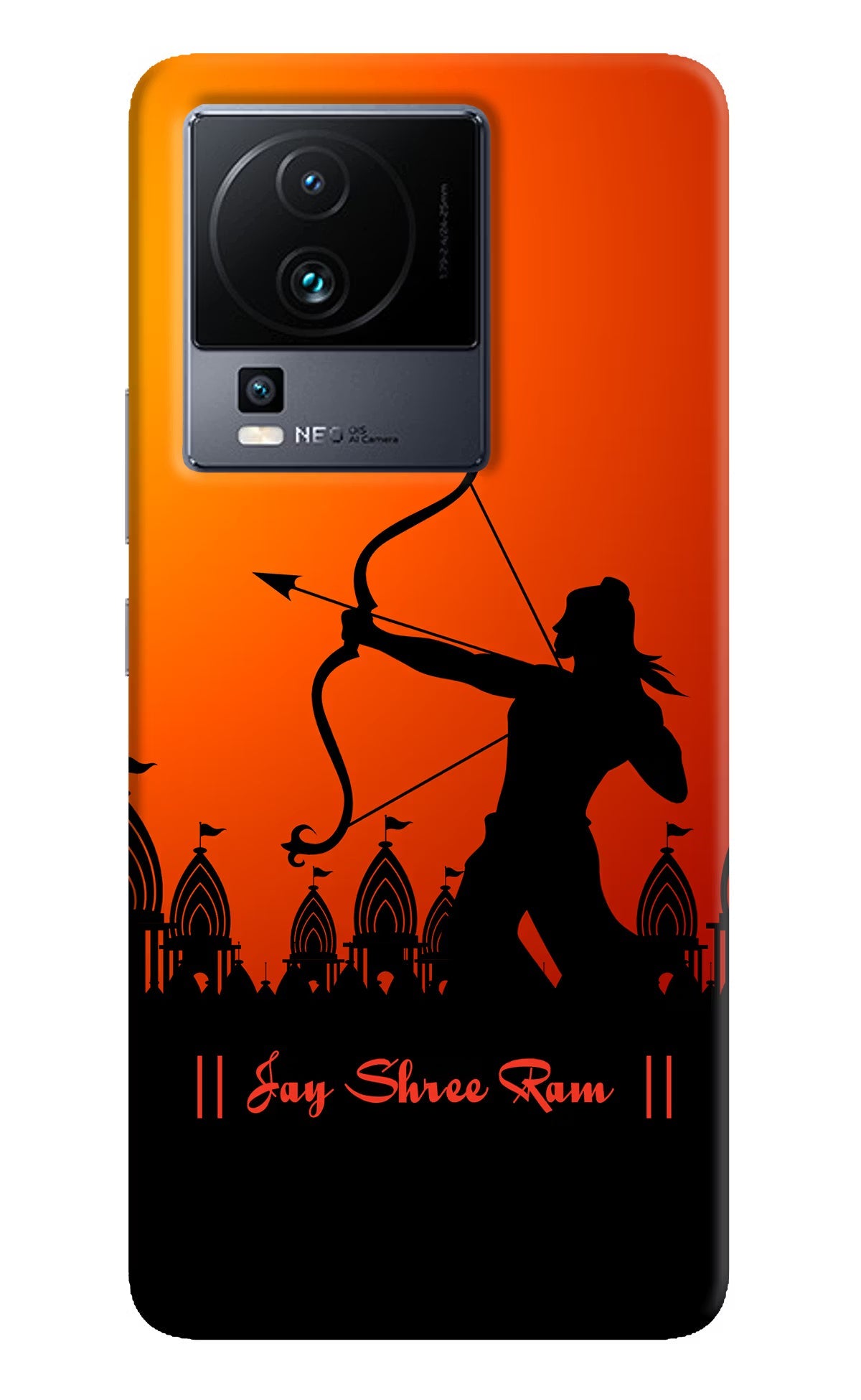 Lord Ram - 4 iQOO Neo 7 Pro Back Cover Hard Case - Hello Swanky