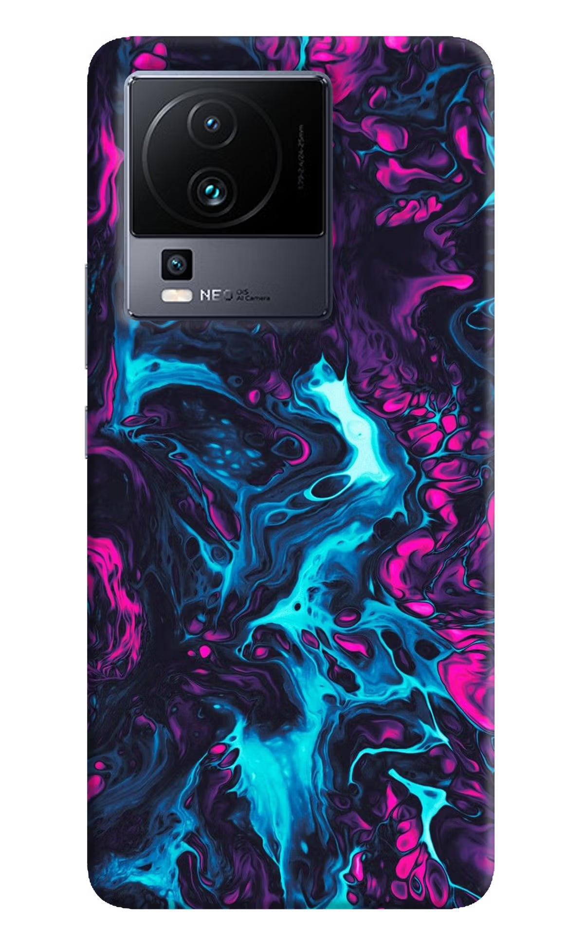 Abstract iQOO Neo 7 Pro Back Cover Hard Case - Hello Swanky