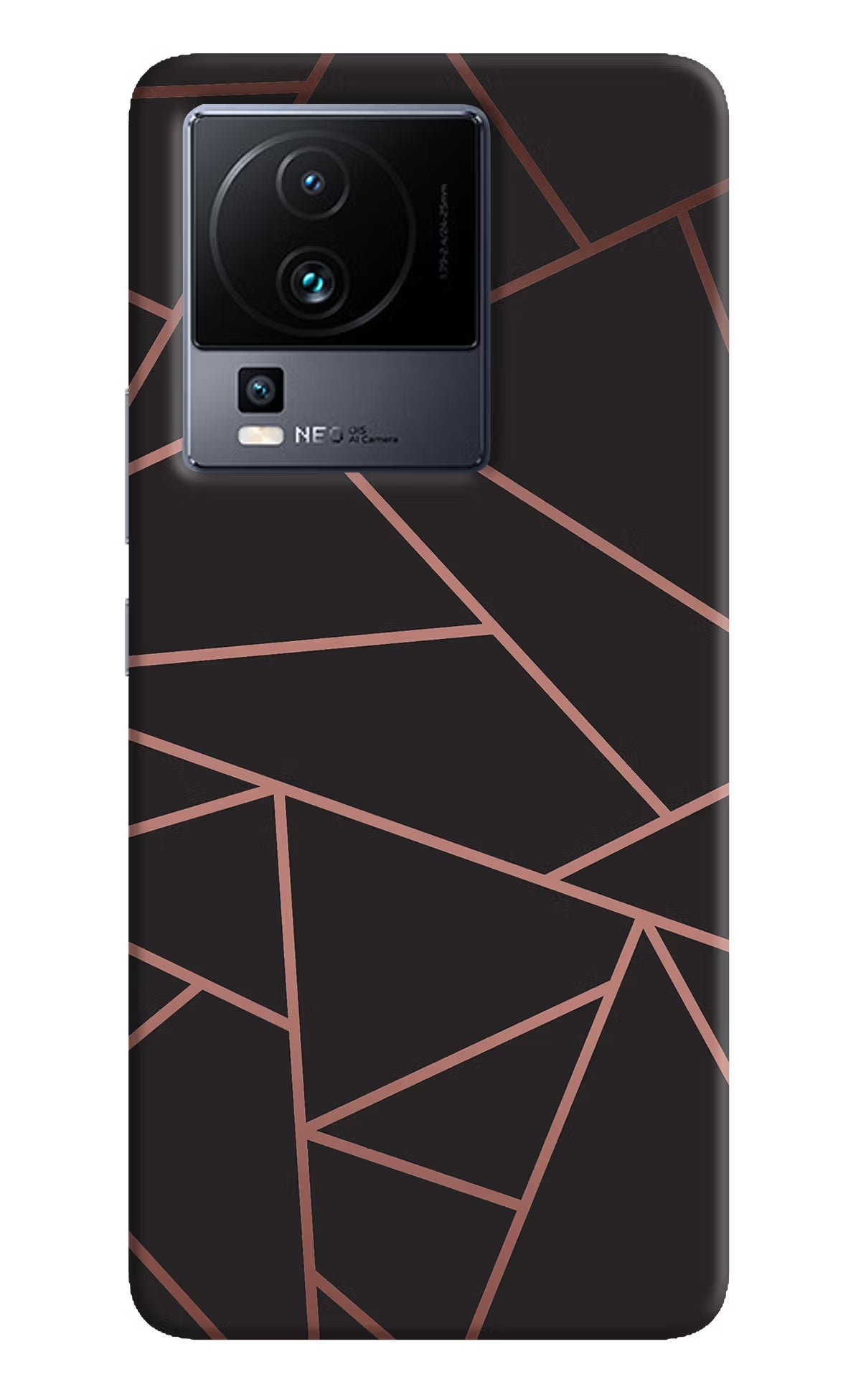 Geometric Pattern iQOO Neo 7 Pro Back Cover Hard Case - Hello Swanky