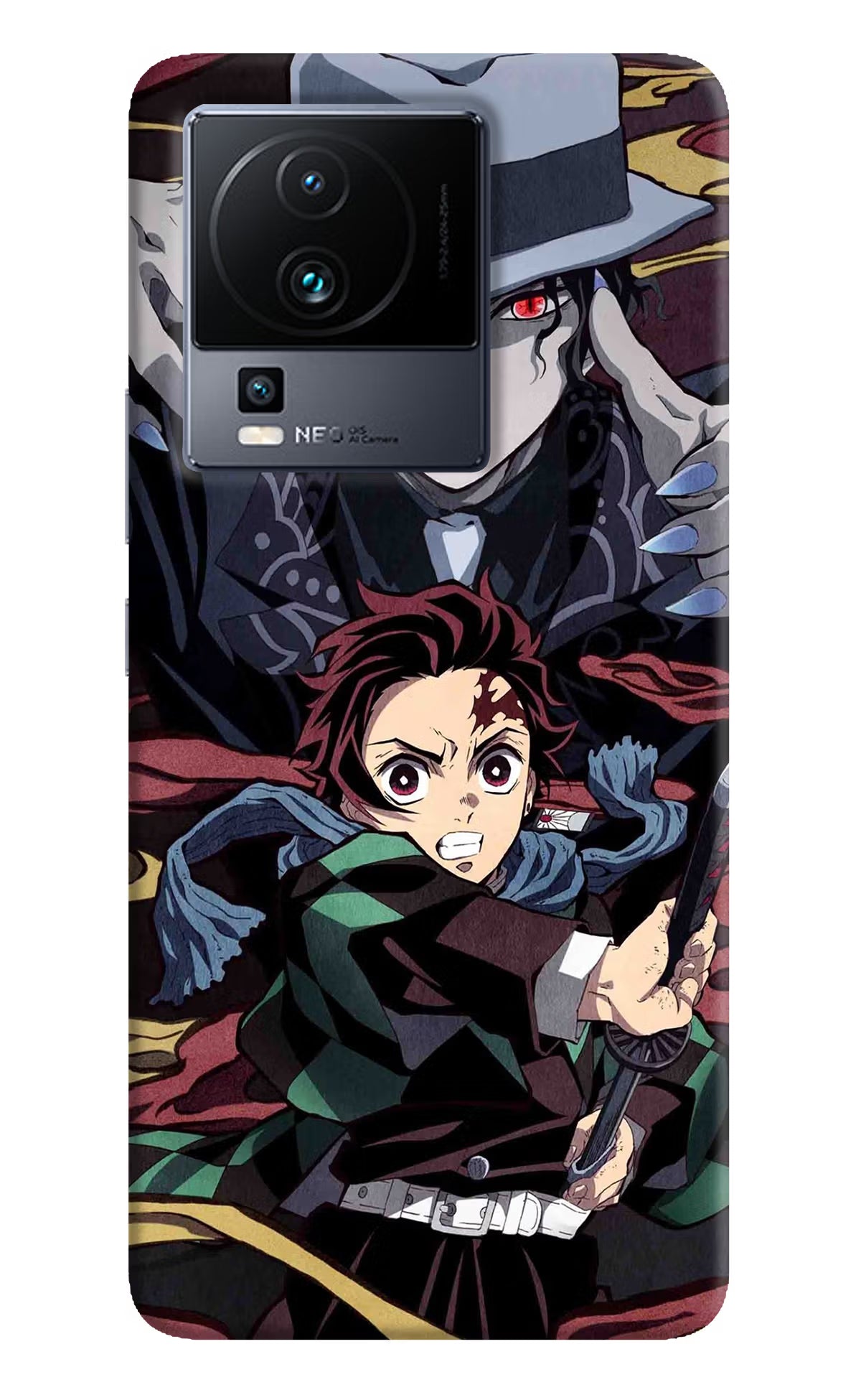 Demon Slayer iQOO Neo 7 Pro Back Cover Hard Case - Hello Swanky