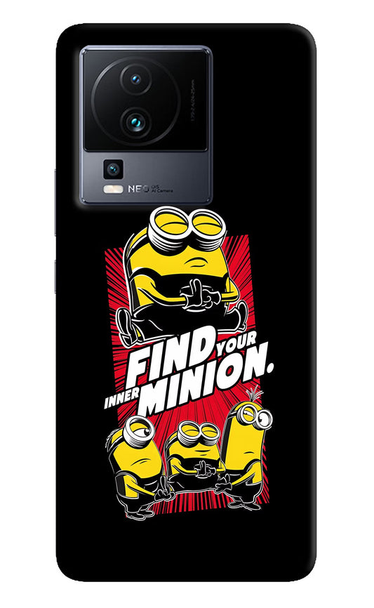 Find Your Inner Minion iQOO Neo 7 Pro Back Cover Hard Case - Hello Swanky