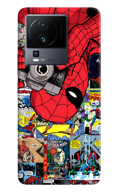 Spider Man iQOO Neo 7 Pro Back Cover Hard Case - Hello Swanky