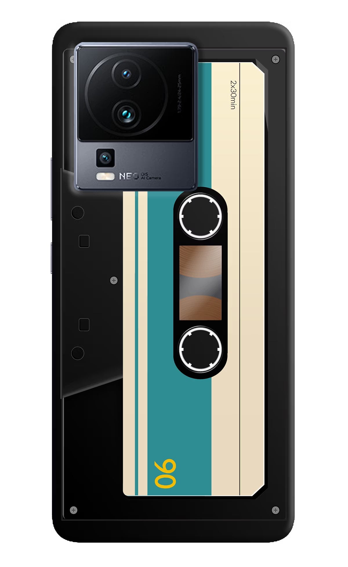 Cassette iQOO Neo 7 Pro Back Cover Hard Case - Hello Swanky