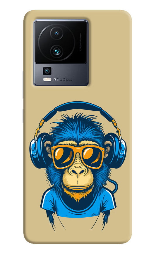 Monkey Headphone iQOO Neo 7 Pro Back Cover Hard Case - Hello Swanky