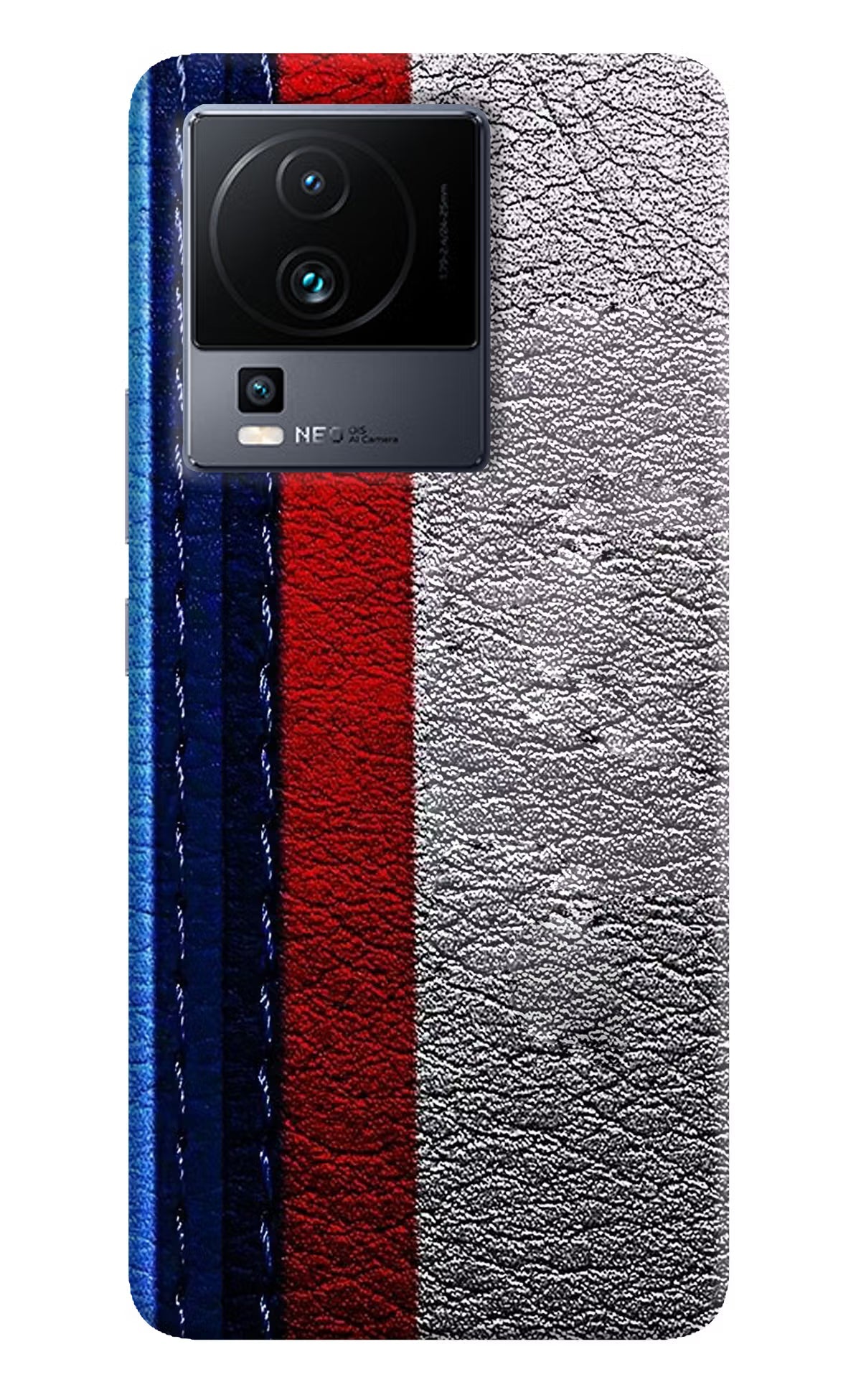 BMW Stripes iQOO Neo 7 Pro Back Cover Hard Case - Hello Swanky