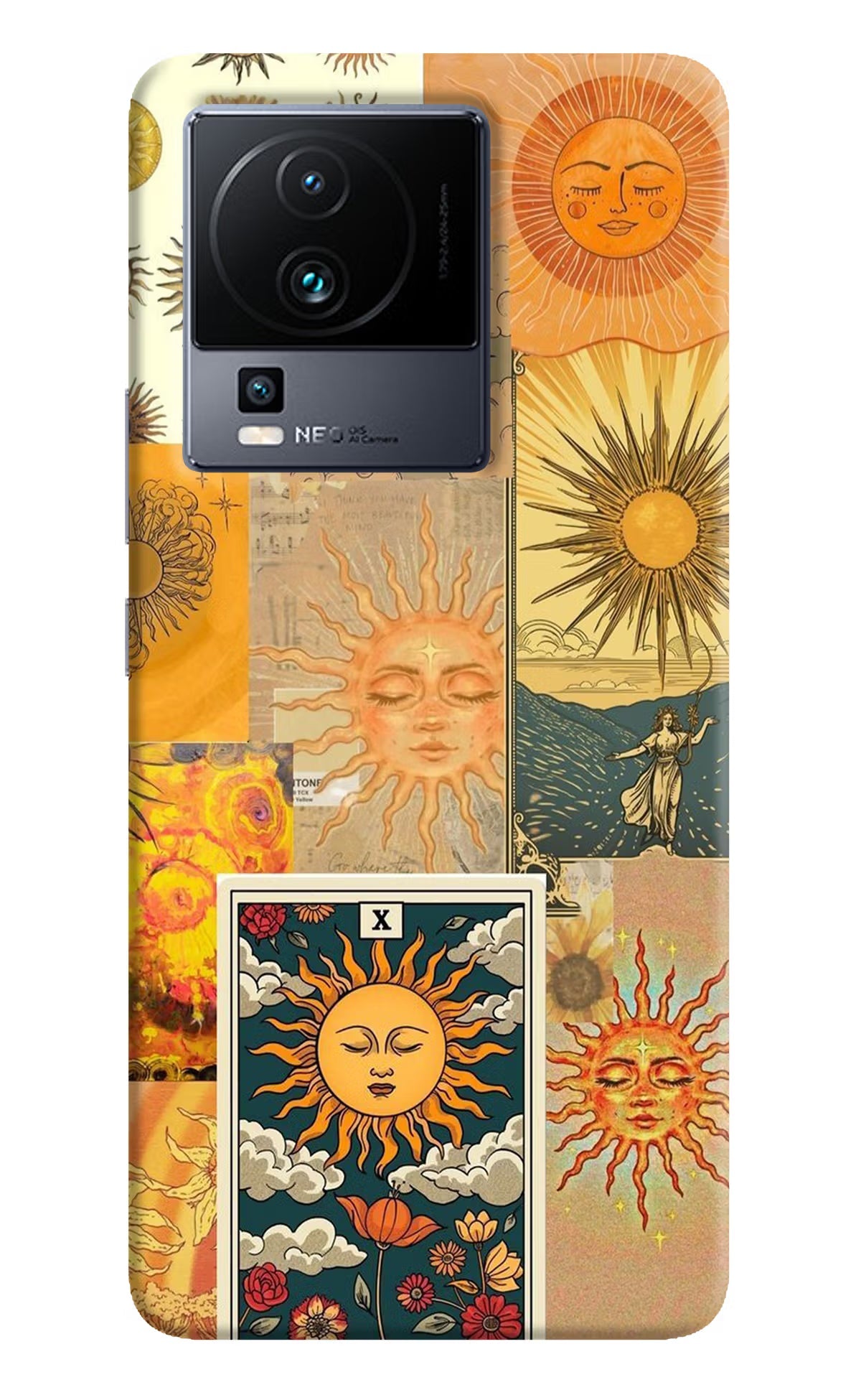 Sun iQOO Neo 7 Pro Back Cover Hard Case - Hello Swanky