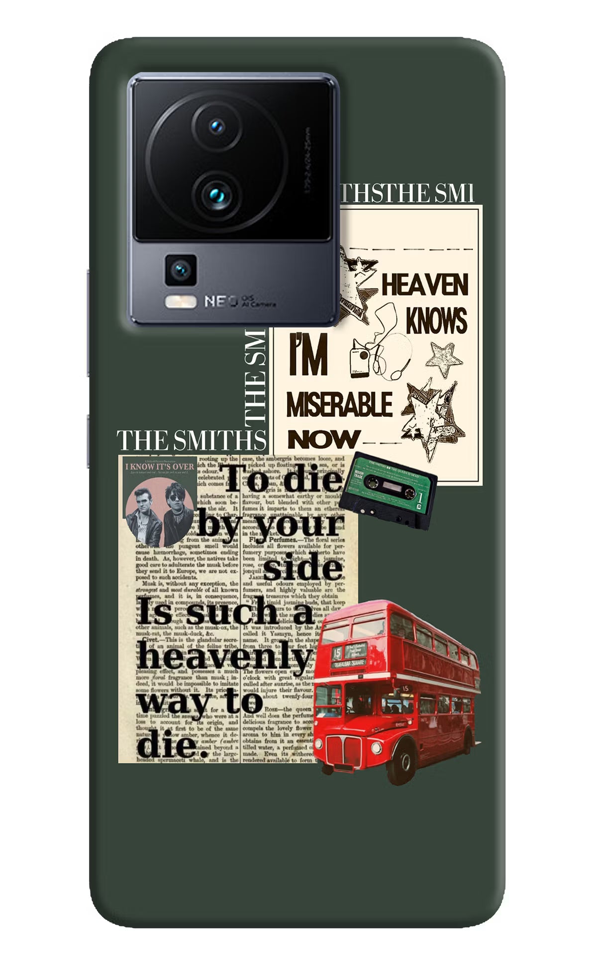 The Smiths iQOO Neo 7 Pro Back Cover Hard Case - Hello Swanky
