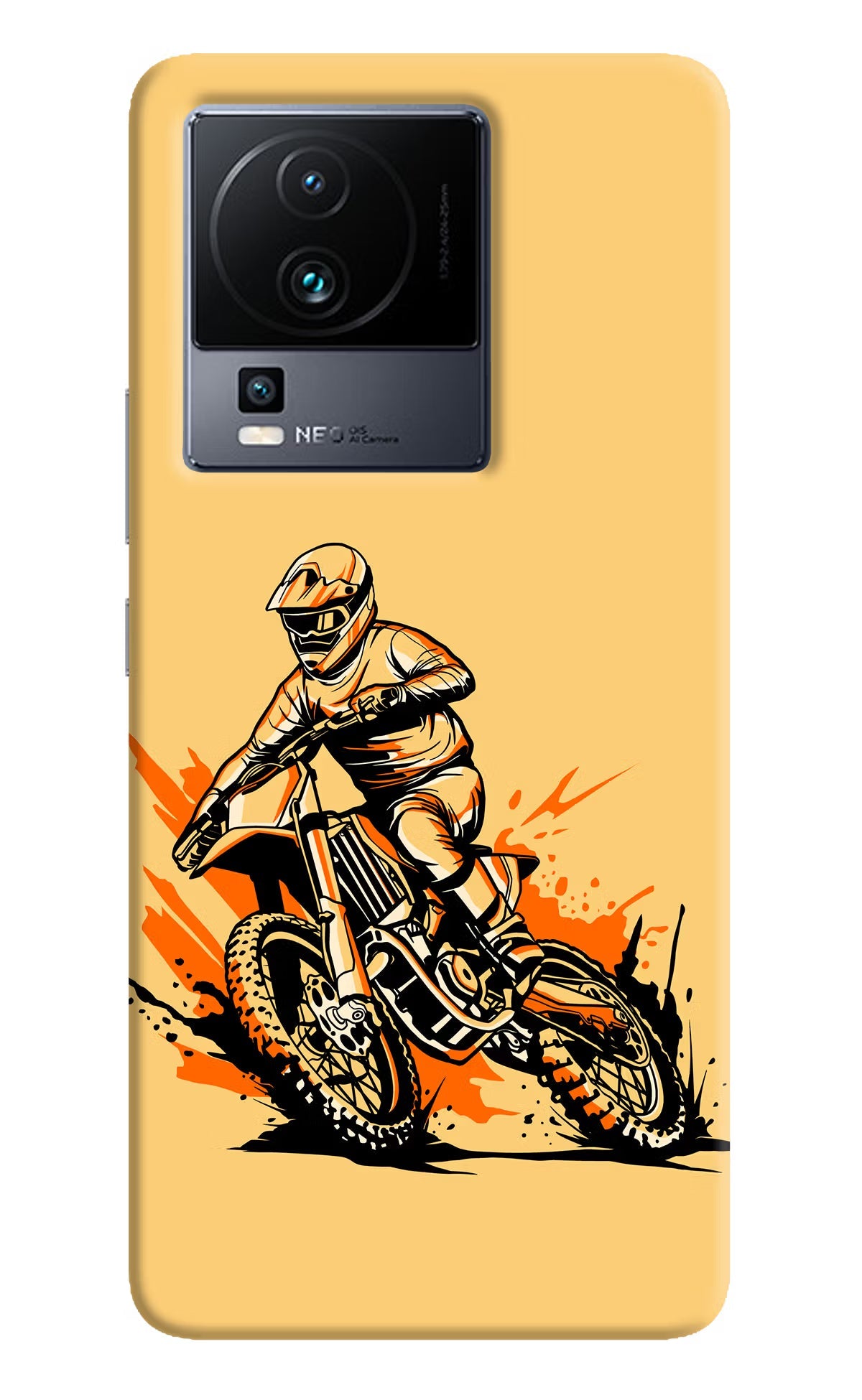 Off-Road Fury iQOO Neo 7 Pro Back Cover Hard Case - Hello Swanky