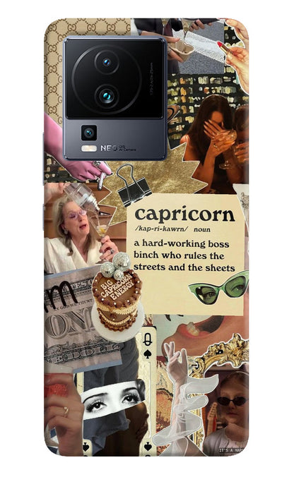 Capricorn Zodiac iQOO Neo 7 Pro Back Cover Hard Case - Hello Swanky