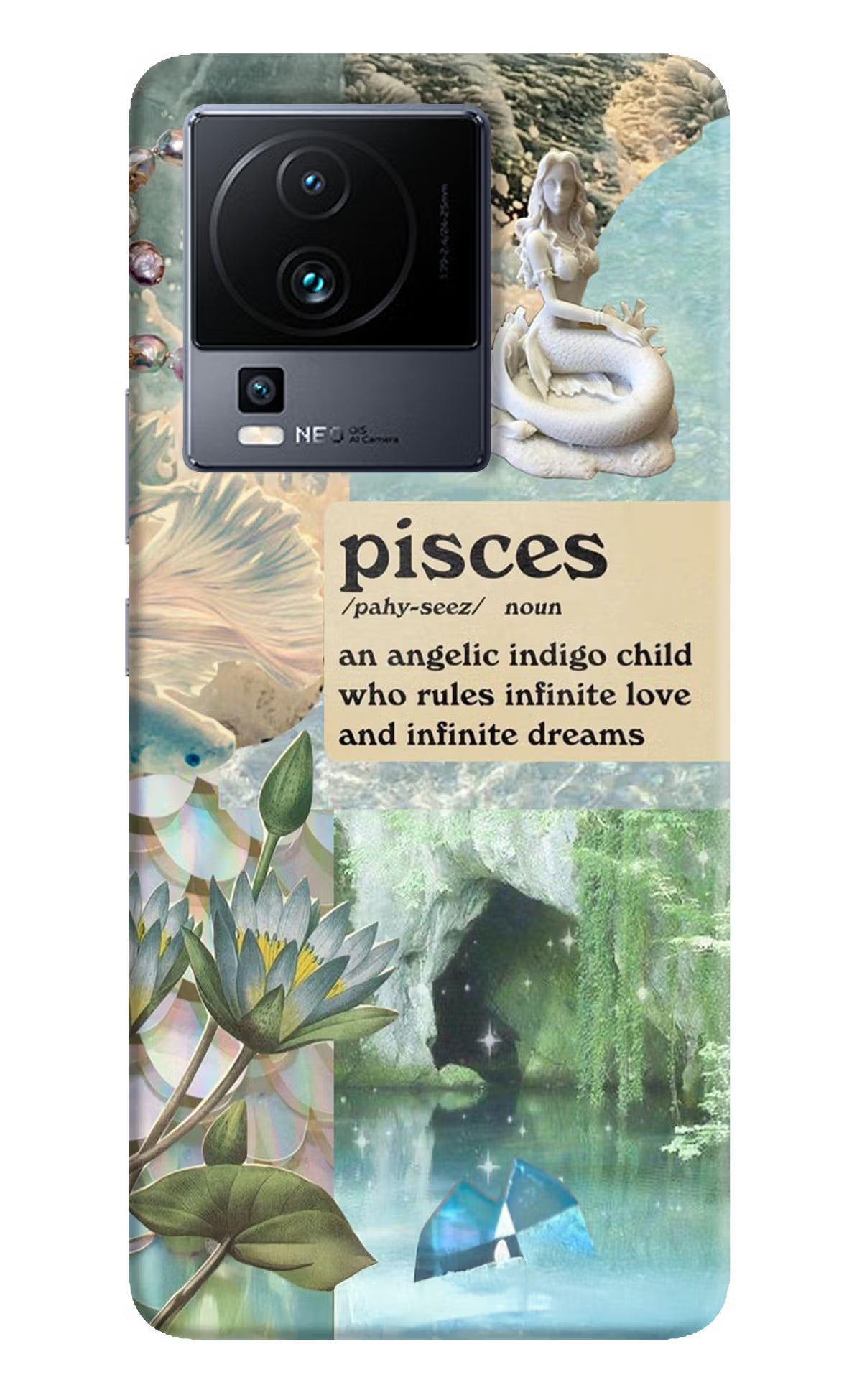 Pisces Zodiac iQOO Neo 7 Pro Back Cover Hard Case - Hello Swanky