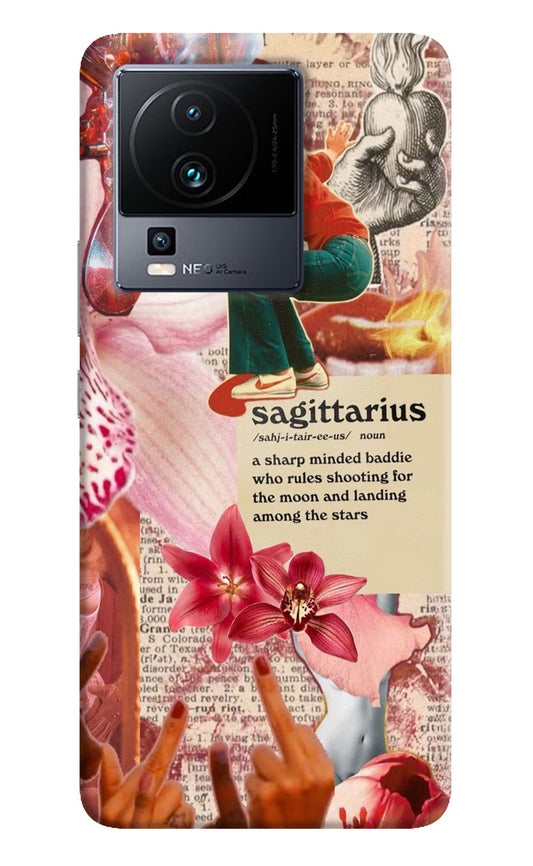Sagittarius Zodiac iQOO Neo 7 Pro Back Cover Hard Case - Hello Swanky