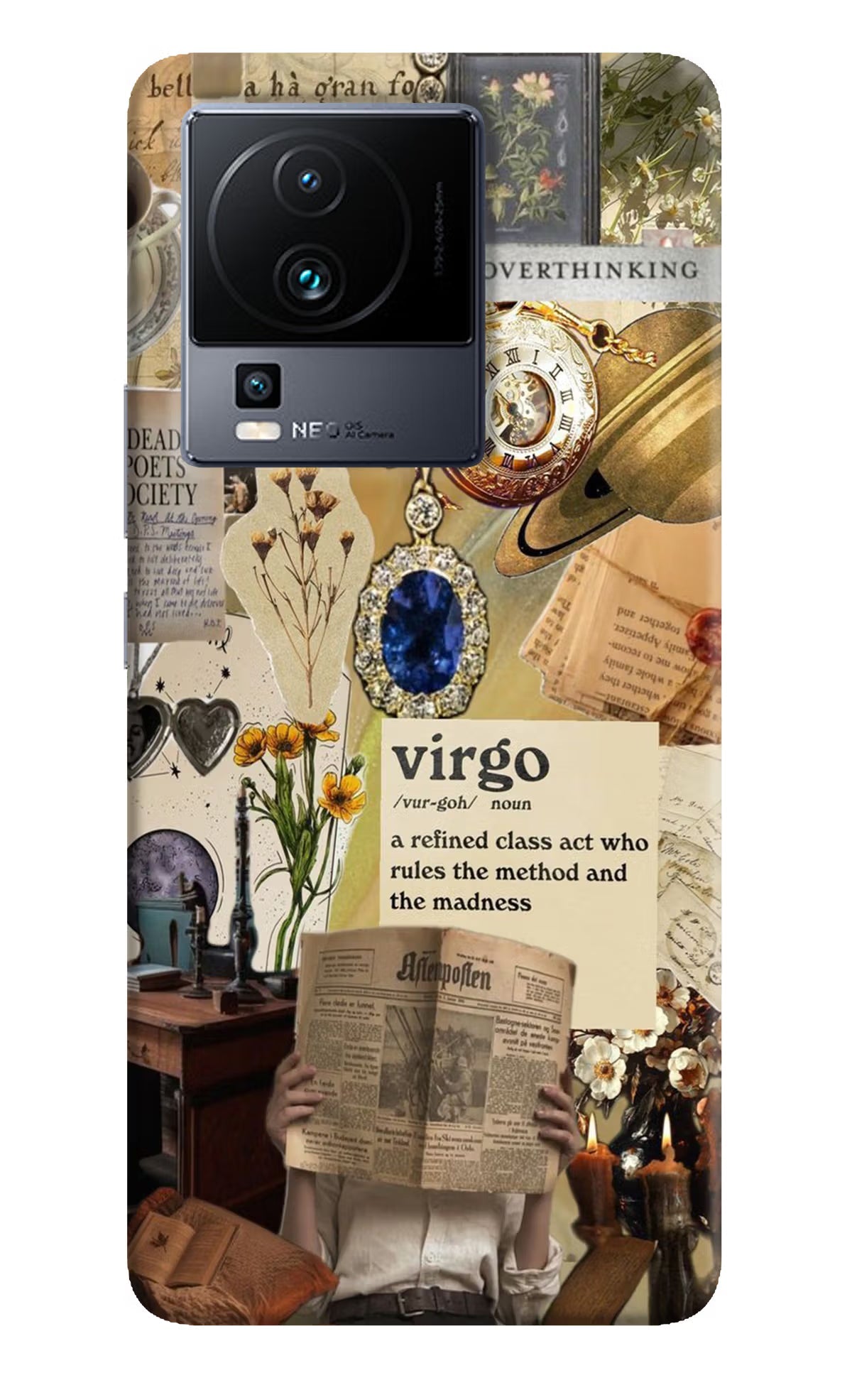 Virgo Zodiac iQOO Neo 7 Pro Back Cover Hard Case - Hello Swanky