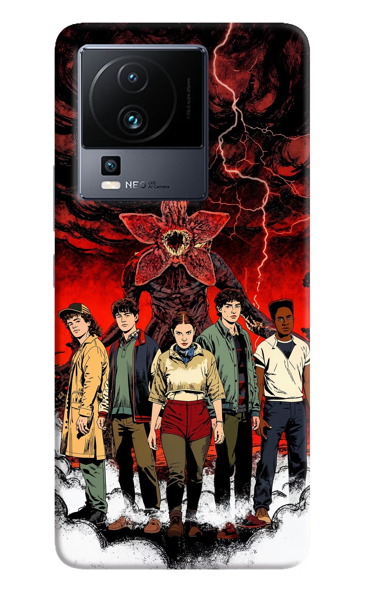 Ordinary Things Characters iQOO Neo 7 Pro Back Cover Hard Case - Hello Swanky