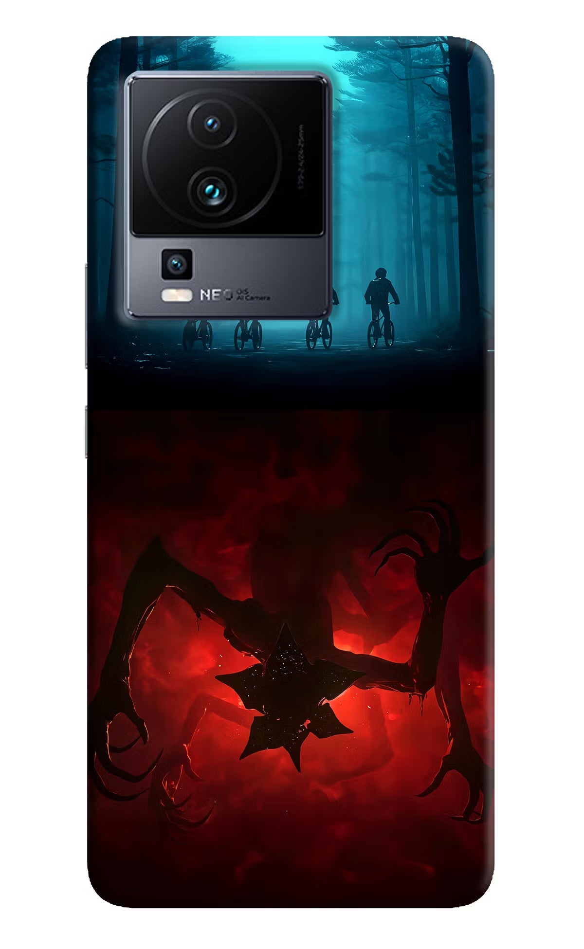 Ordinary Things Downside Up iQOO Neo 7 Pro Back Cover Hard Case - Hello Swanky