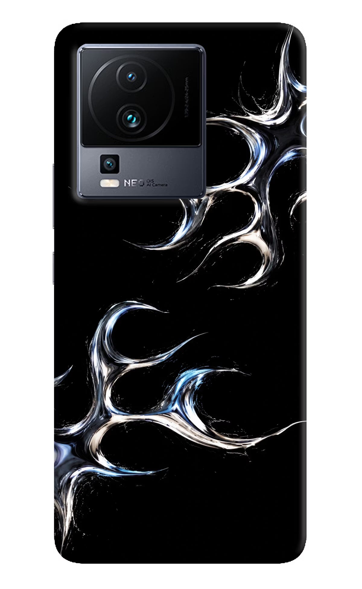 Chrome Tribal iQOO Neo 7 Pro Back Cover Hard Case - Hello Swanky