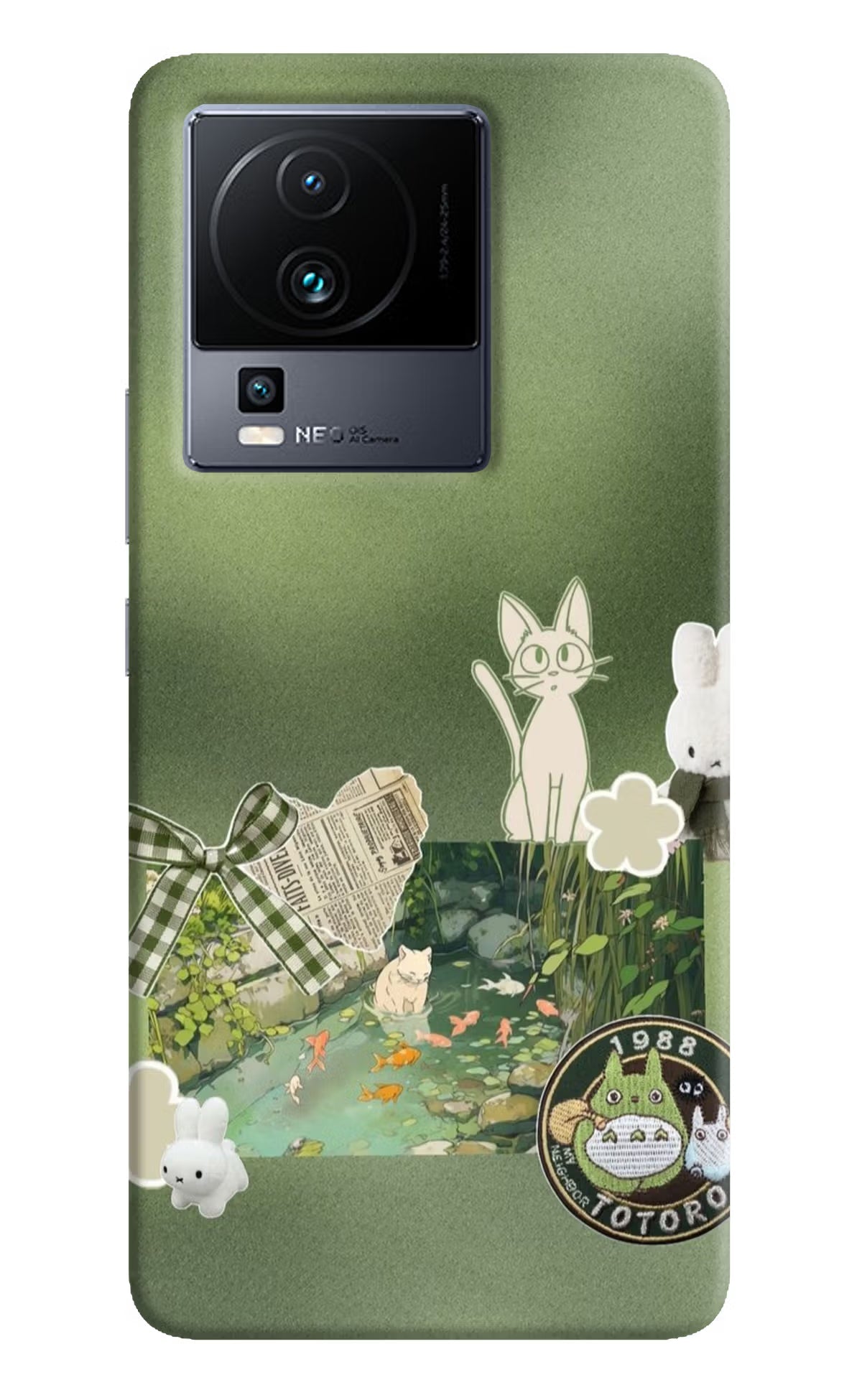 Aesthetic Anime iQOO Neo 7 Pro Back Cover Hard Case - Hello Swanky