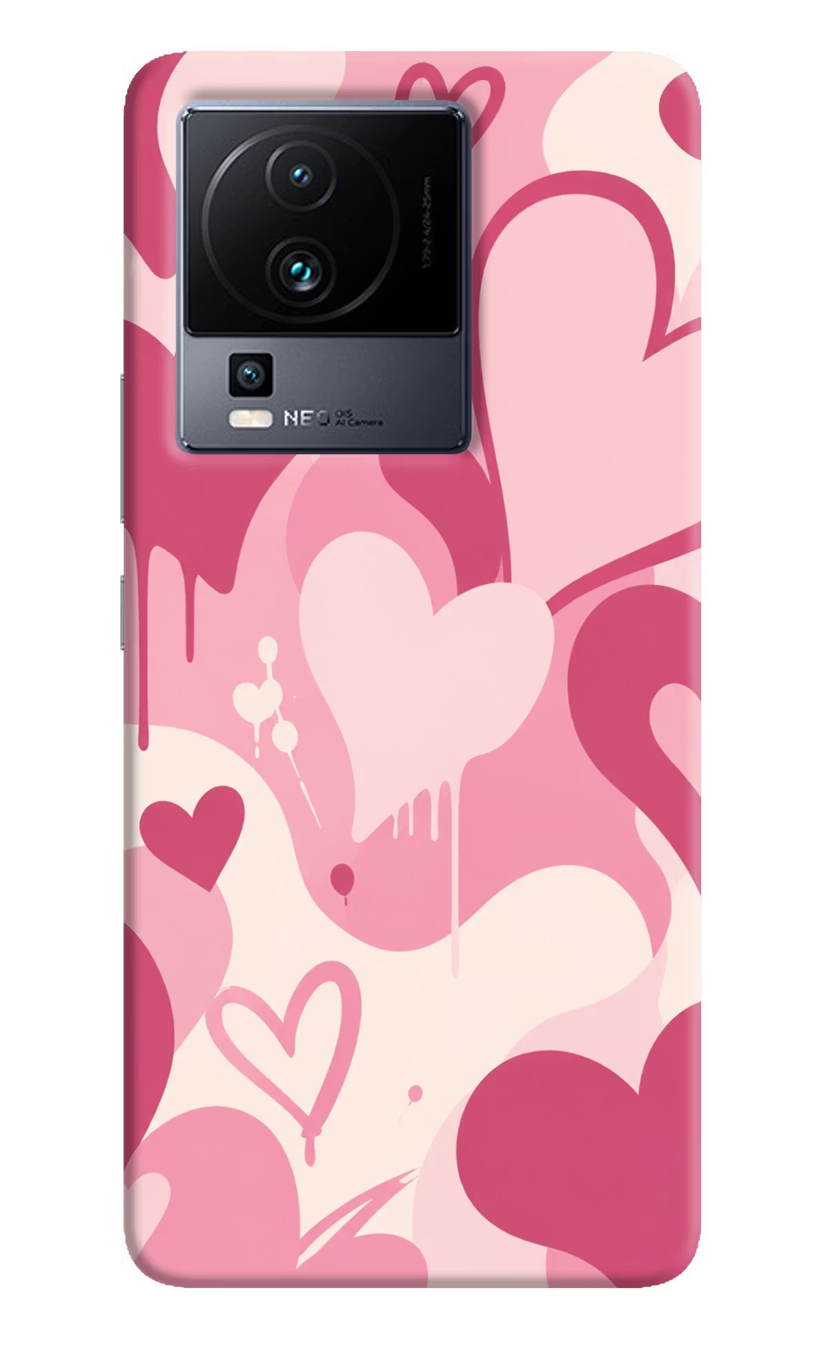 Hearty Case iQOO Neo 7 Pro Back Cover Hard Case - Hello Swanky