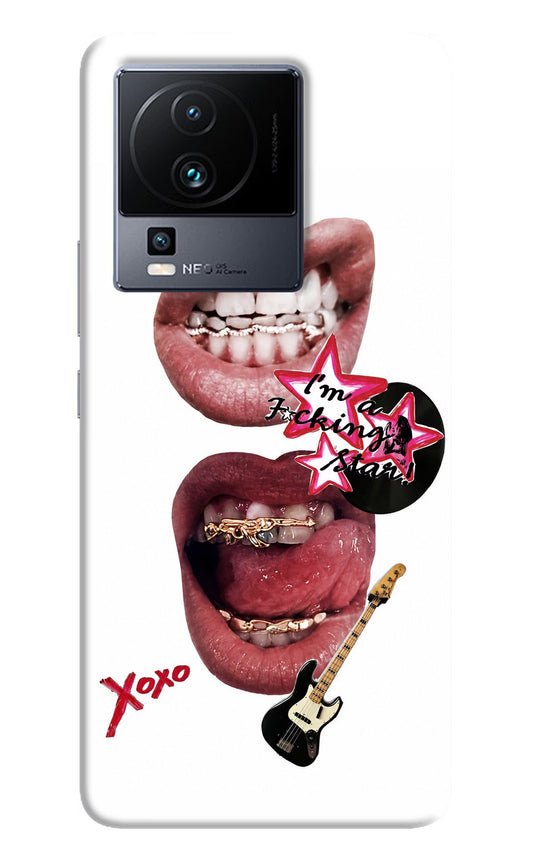 Rockstar iQOO Neo 7 Pro Back Cover Hard Case - Hello Swanky