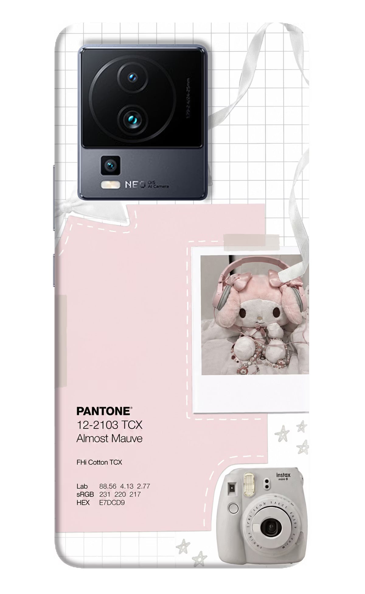 Pantone Asthetic iQOO Neo 7 Pro Back Cover Hard Case - Hello Swanky