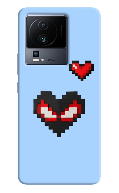 Peter Heart iQOO Neo 7 Pro Back Cover Hard Case - Hello Swanky
