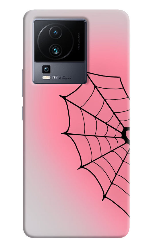Pink Web iQOO Neo 7 Pro Back Cover Hard Case - Hello Swanky