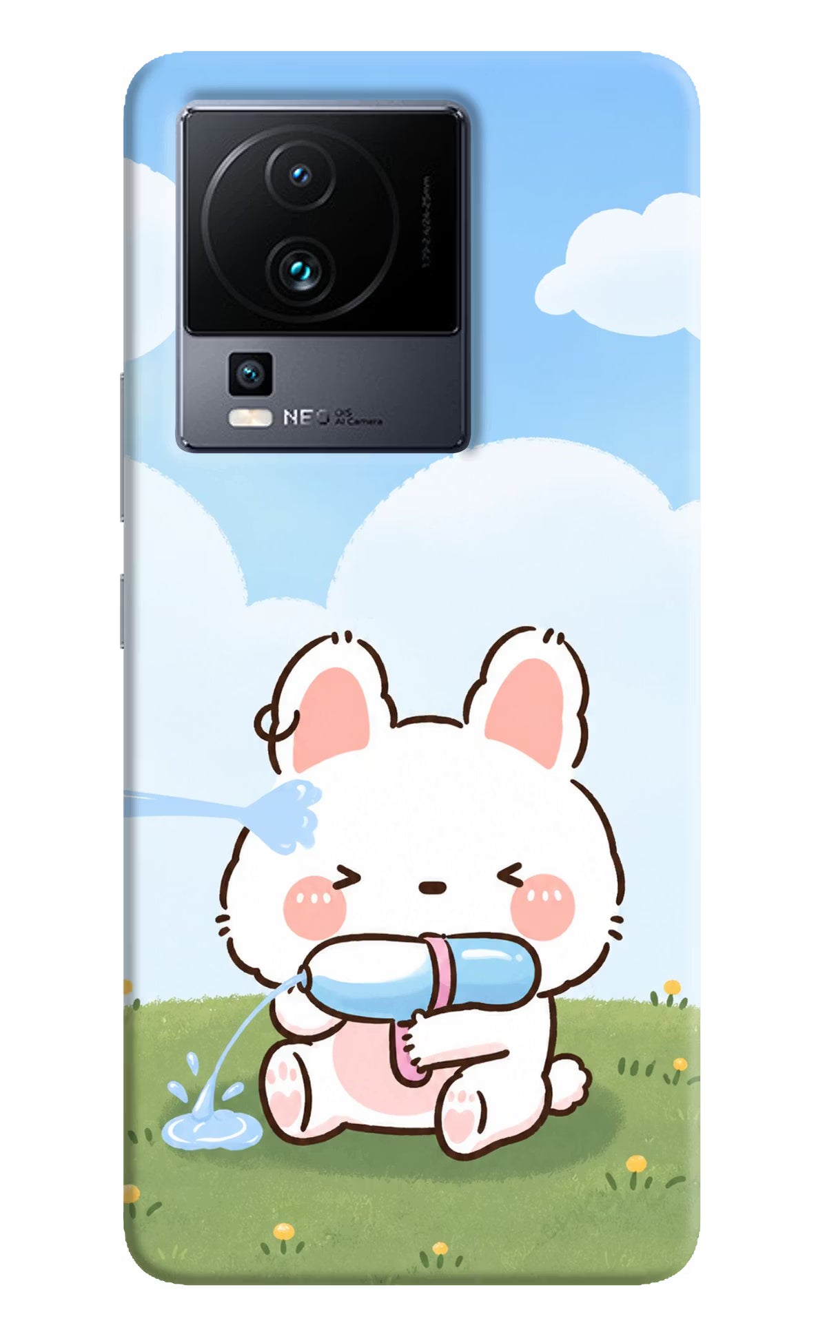 Bunny Treat iQOO Neo 7 Pro Back Cover Hard Case - Hello Swanky
