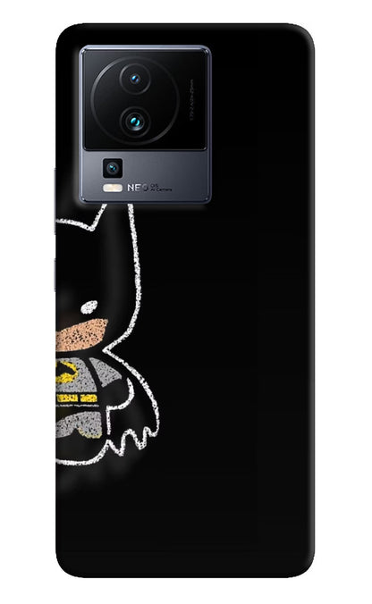 Bat Kitty iQOO Neo 7 Pro Back Cover Hard Case - Hello Swanky