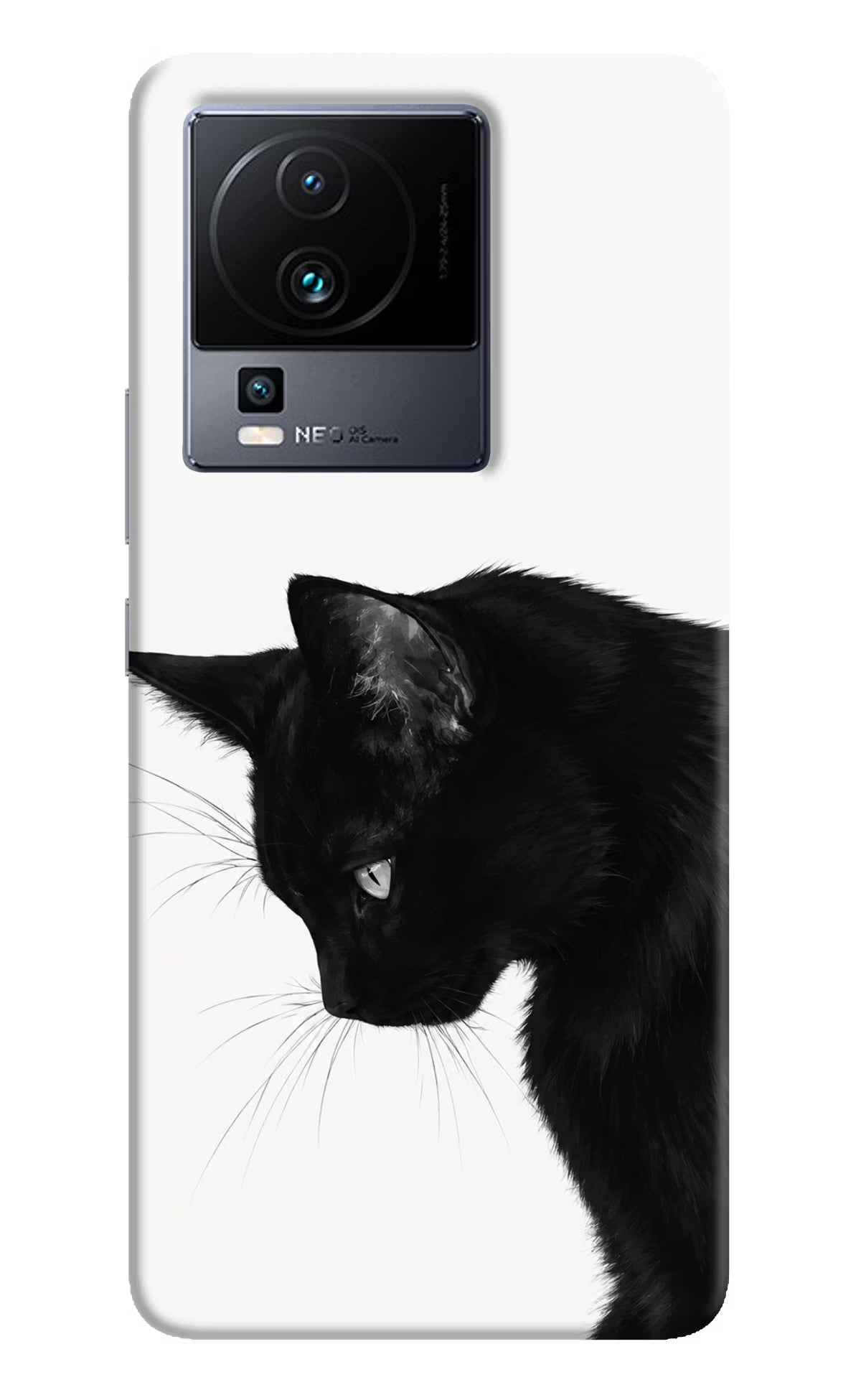 Shadow Gaze iQOO Neo 7 Pro Back Cover Hard Case - Hello Swanky