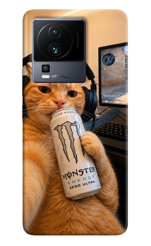 Gamer Cat Energy iQOO Neo 7 Pro Back Cover Hard Case - Hello Swanky