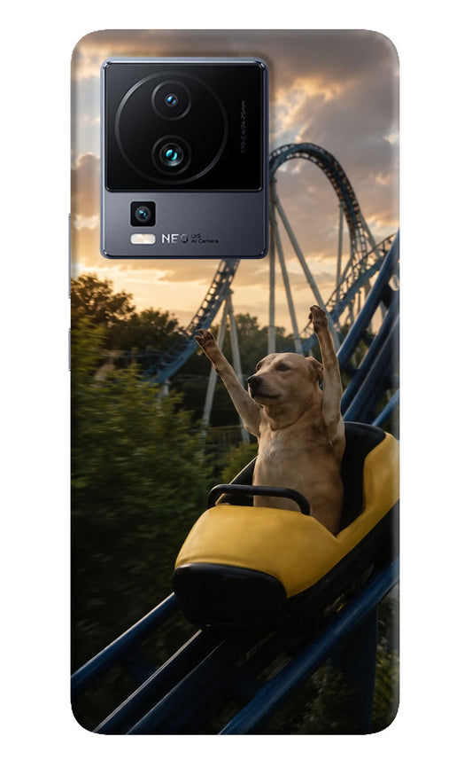 Rollercoaster Dog iQOO Neo 7 Pro Back Cover Hard Case - Hello Swanky
