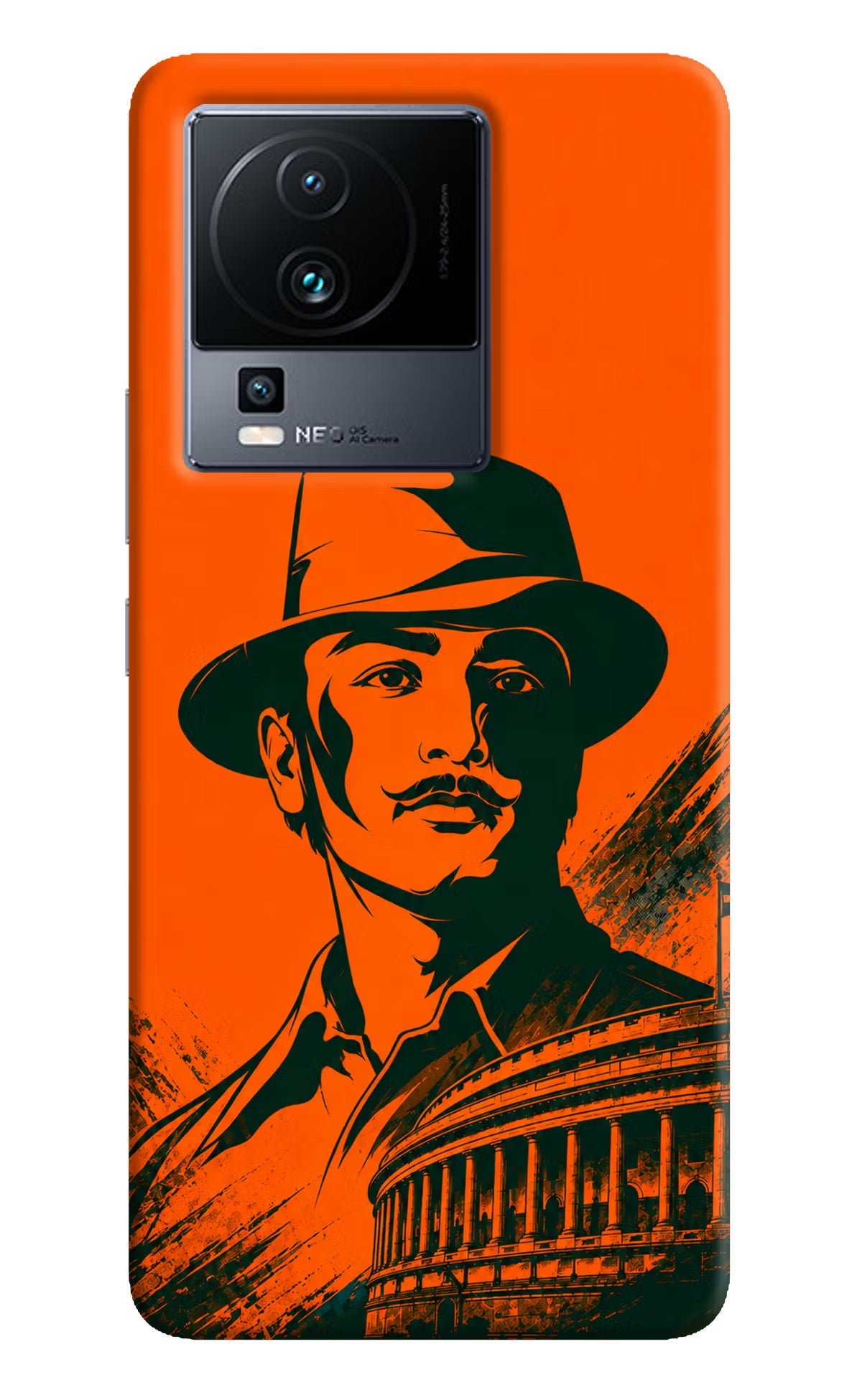 Bhagat Singh Legacy iQOO Neo 7 Pro Back Cover Hard Case - Hello Swanky