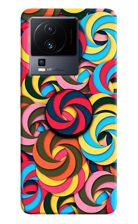 Spiral Pattern iQOO Neo 7 Pro Pop Case - Hello Swanky