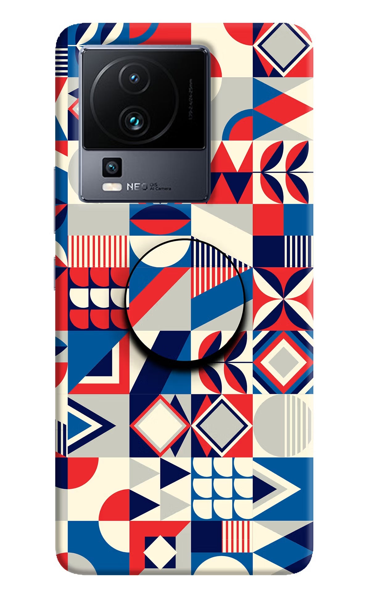 Colorful Pattern iQOO Neo 7 Pro Pop Case - Hello Swanky