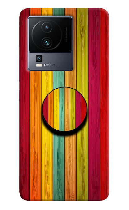 Multicolor Wooden iQOO Neo 7 Pro Pop Case - Hello Swanky
