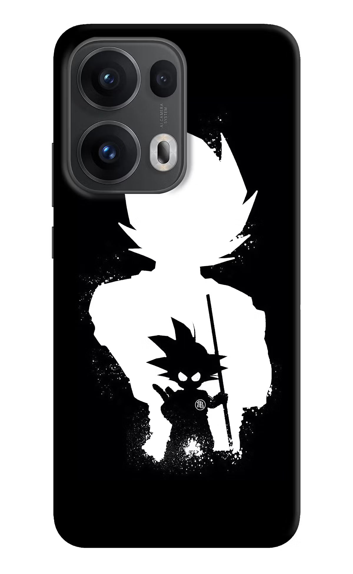 Goku Shadow Oppo Reno13 Pro 5G Back Cover