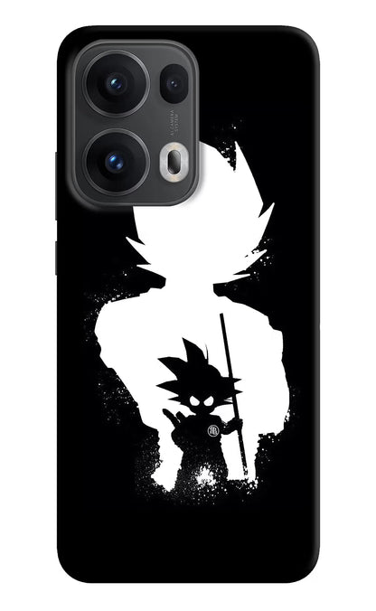 Goku Shadow Oppo Reno13 Pro 5G Back Cover