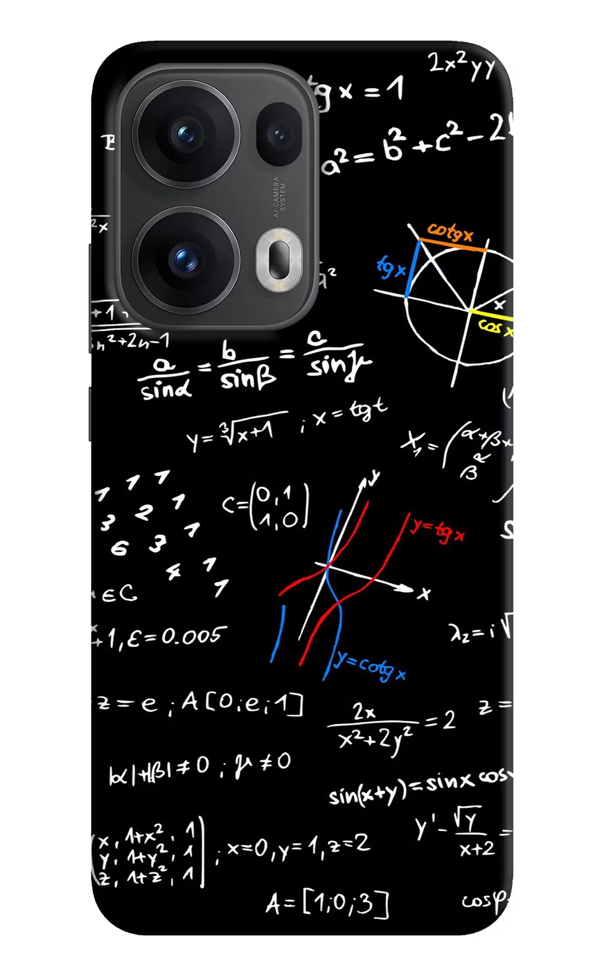 Mathematics Formula Oppo Reno13 Pro 5G Back Cover