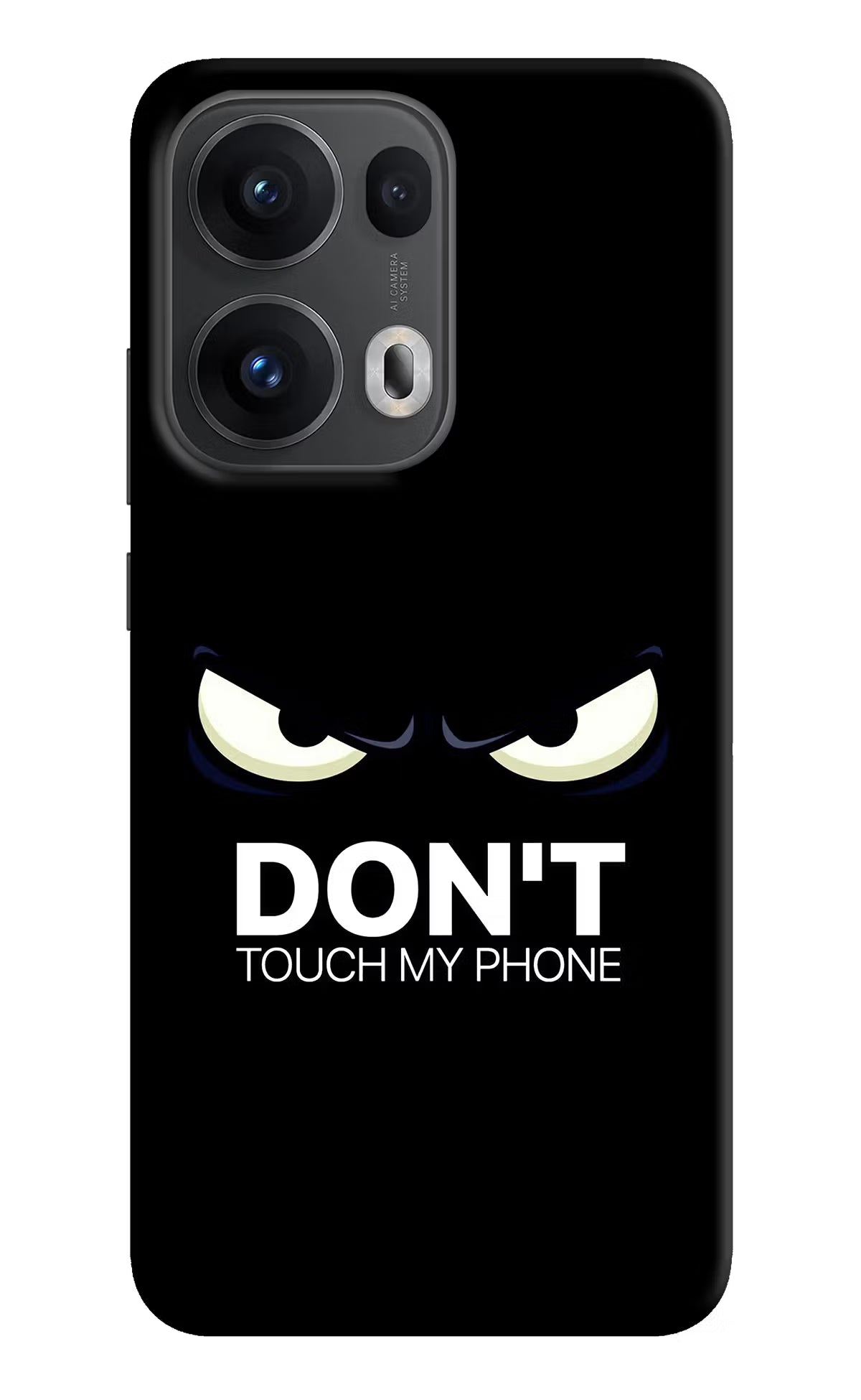 Don'T Touch My Phone Oppo Reno13 Pro 5G Back Cover