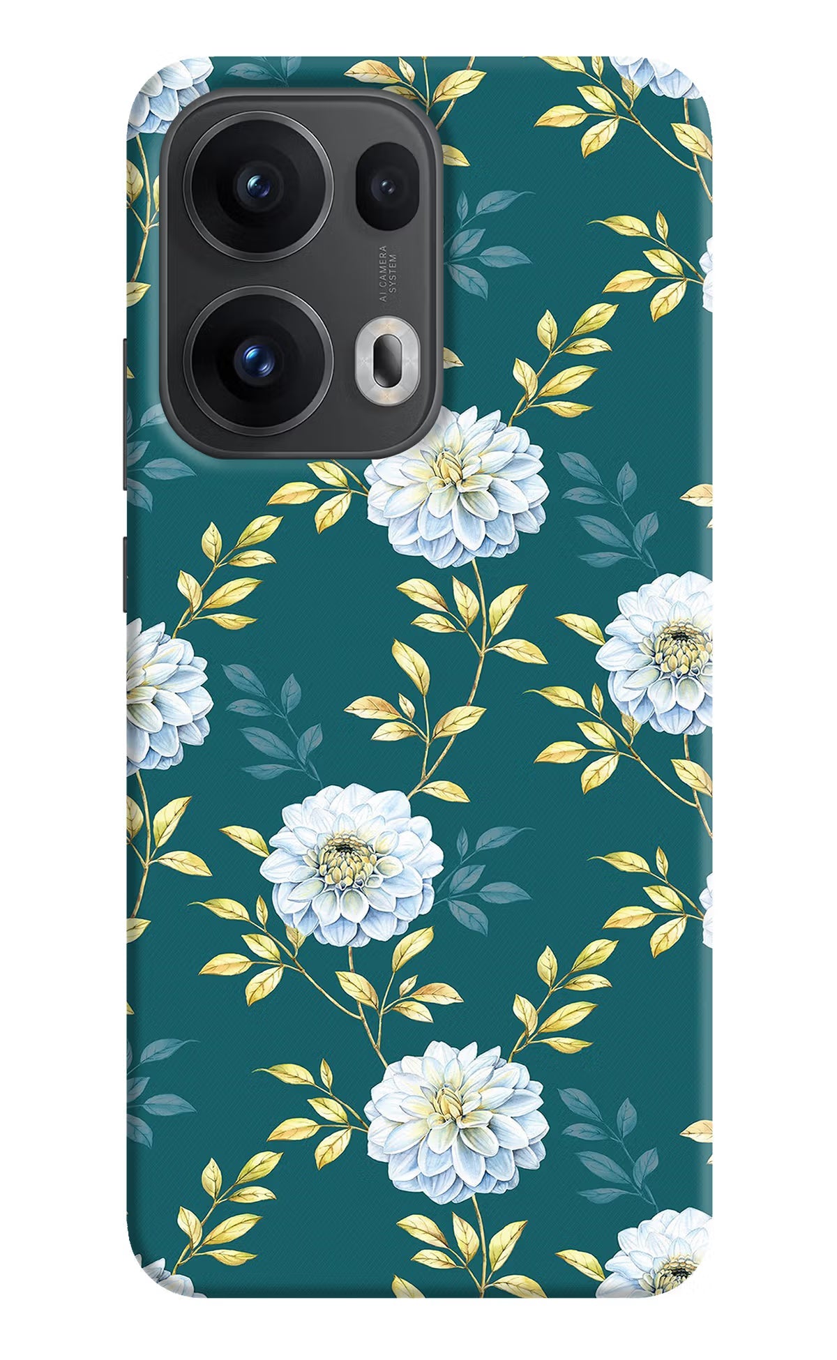 Flowers Oppo Reno13 Pro 5G Back Cover