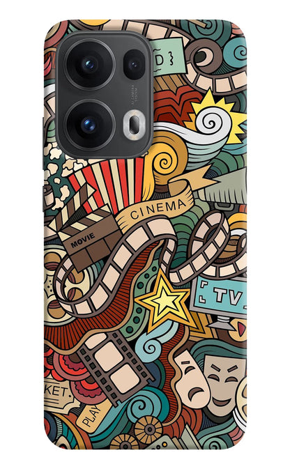 Cinema Abstract Oppo Reno13 Pro 5G Back Cover