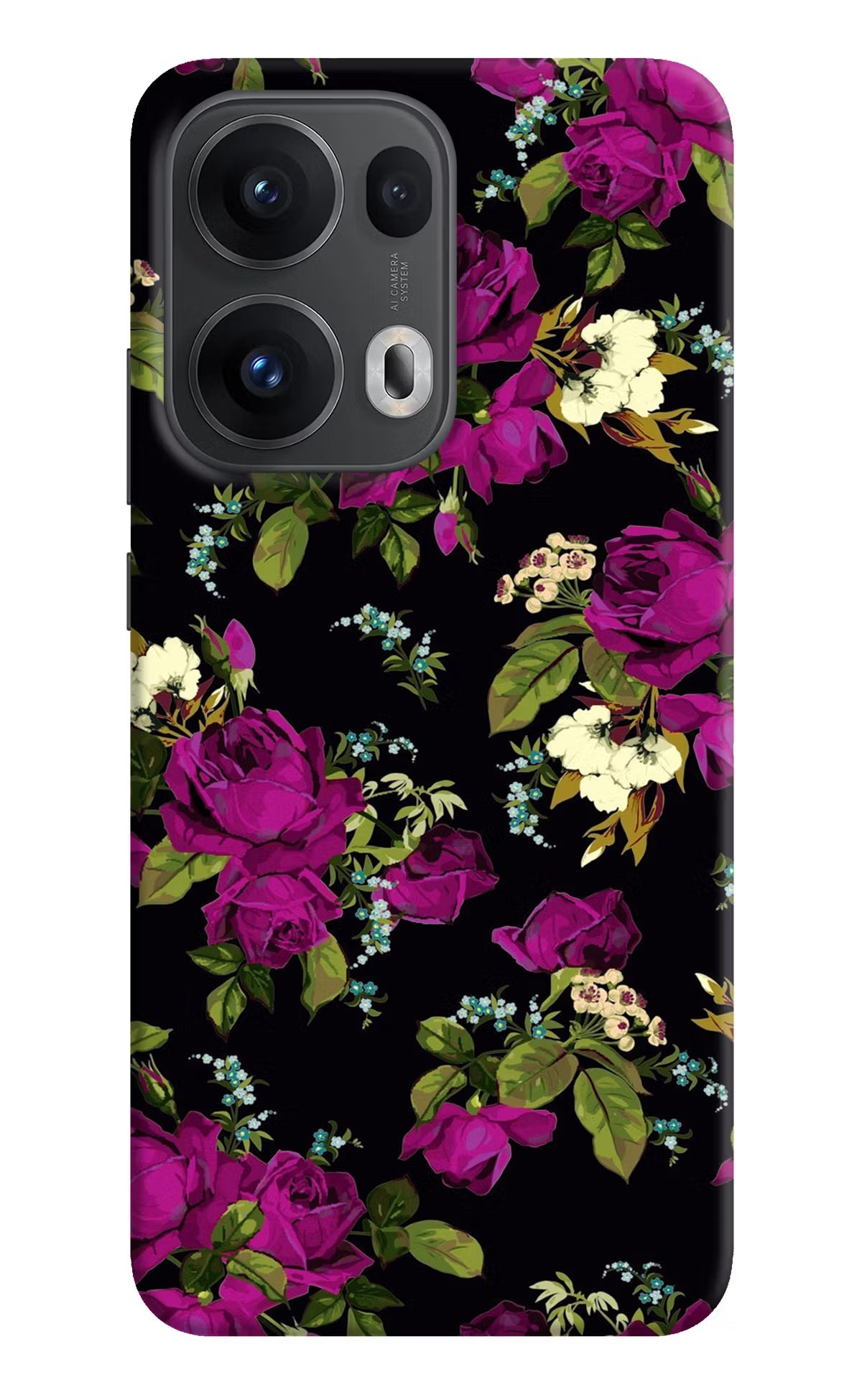 Flowers Oppo Reno13 Pro 5G Back Cover